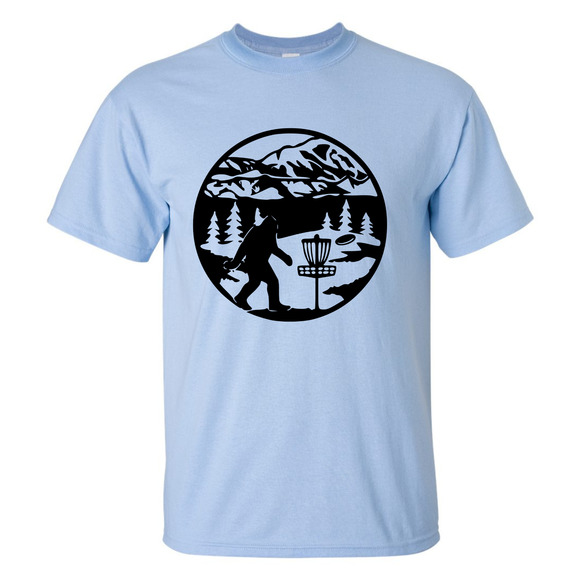 Disc Golf T Shirt SASQUATCH MOUNTAINS Discgolfer Discgolfing Shirt - Picture 11 of 16
